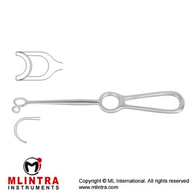 Middeldorf Retractor Stainless Steel, 24.5 cm - 9 3/4" Blade Size 26 x 31 mm Middeldorf Retractor Stainless Steel, 24.5 cm - 9 3/4" Blade Size 26 x 31 mm